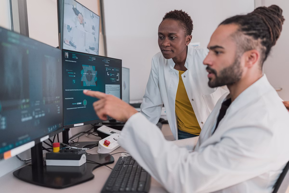 Healthcare operations dashboard displaying clinical performance data